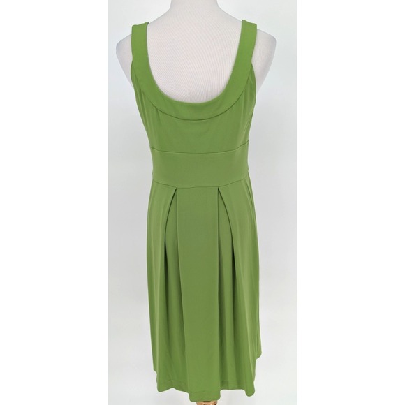 VTG 90s Y2K Green Milkmaid Pleated Dress Fairy Grunge Goblin Indie‎ Sleaze Retro - Picture 4 of 12